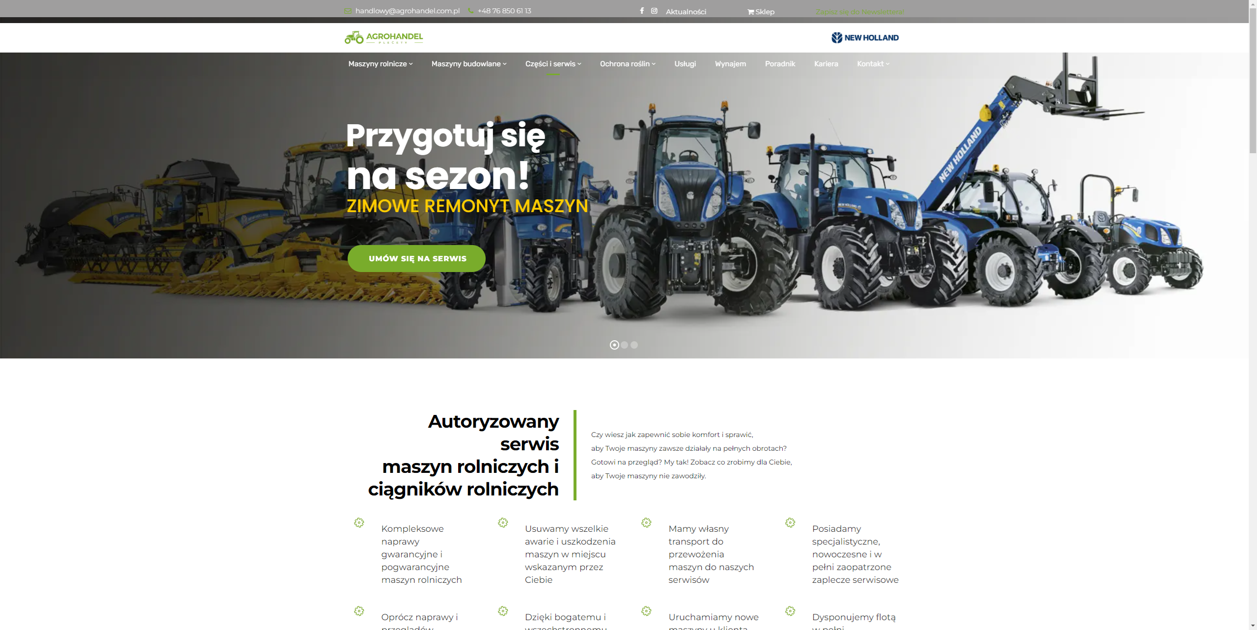 Dlaczego regularny serwis New Holland zmniejsza ryzyko kosztownych przestojów?