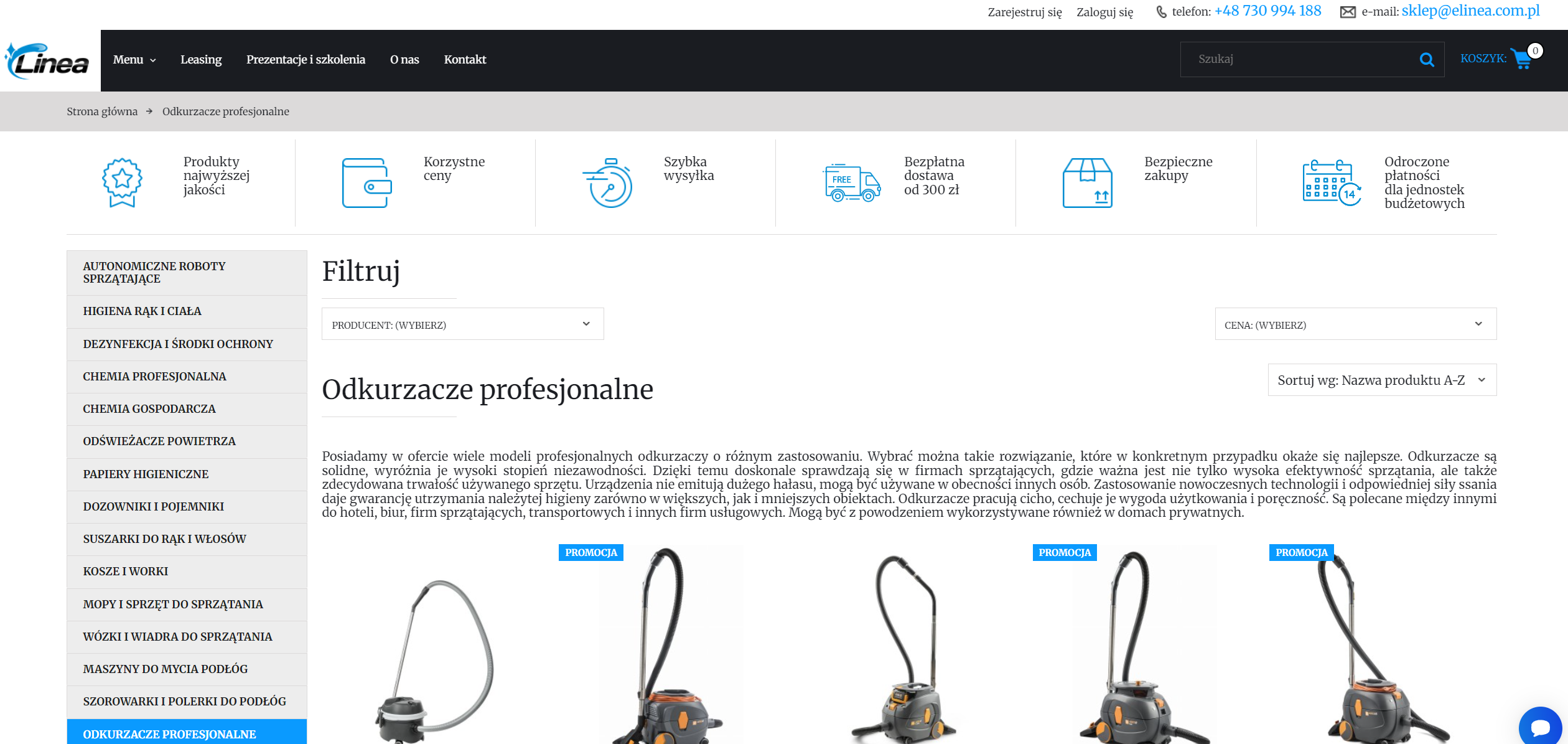 Jak dobrać odkurzacz profesjonalny do rodzaju zanieczyszczeń i powierzchni?