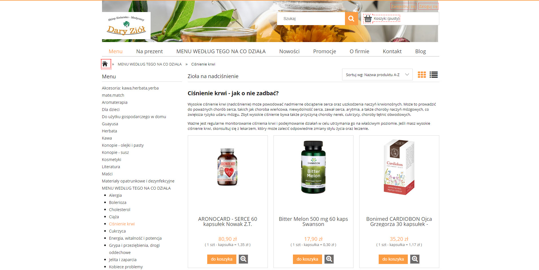 Zioła na nadciśnienie - roślinna terapia dla układu krążenia