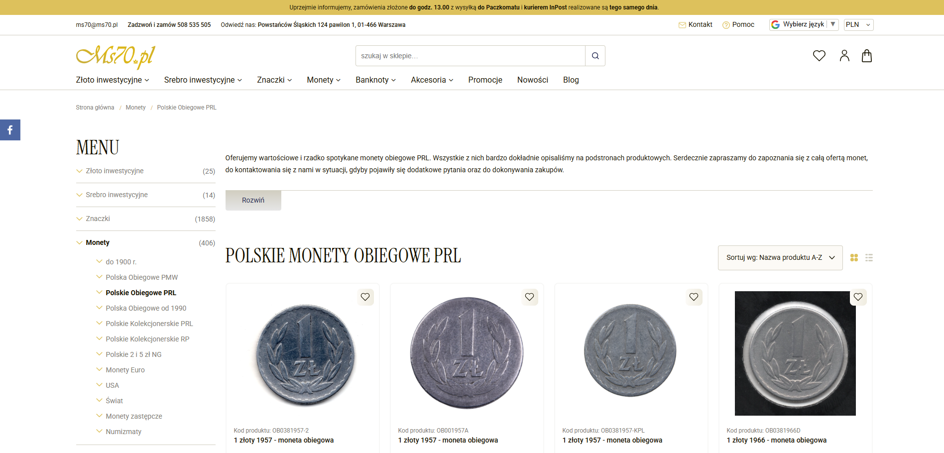 Jak rozpoznać oryginalne monety obiegowe PRL?