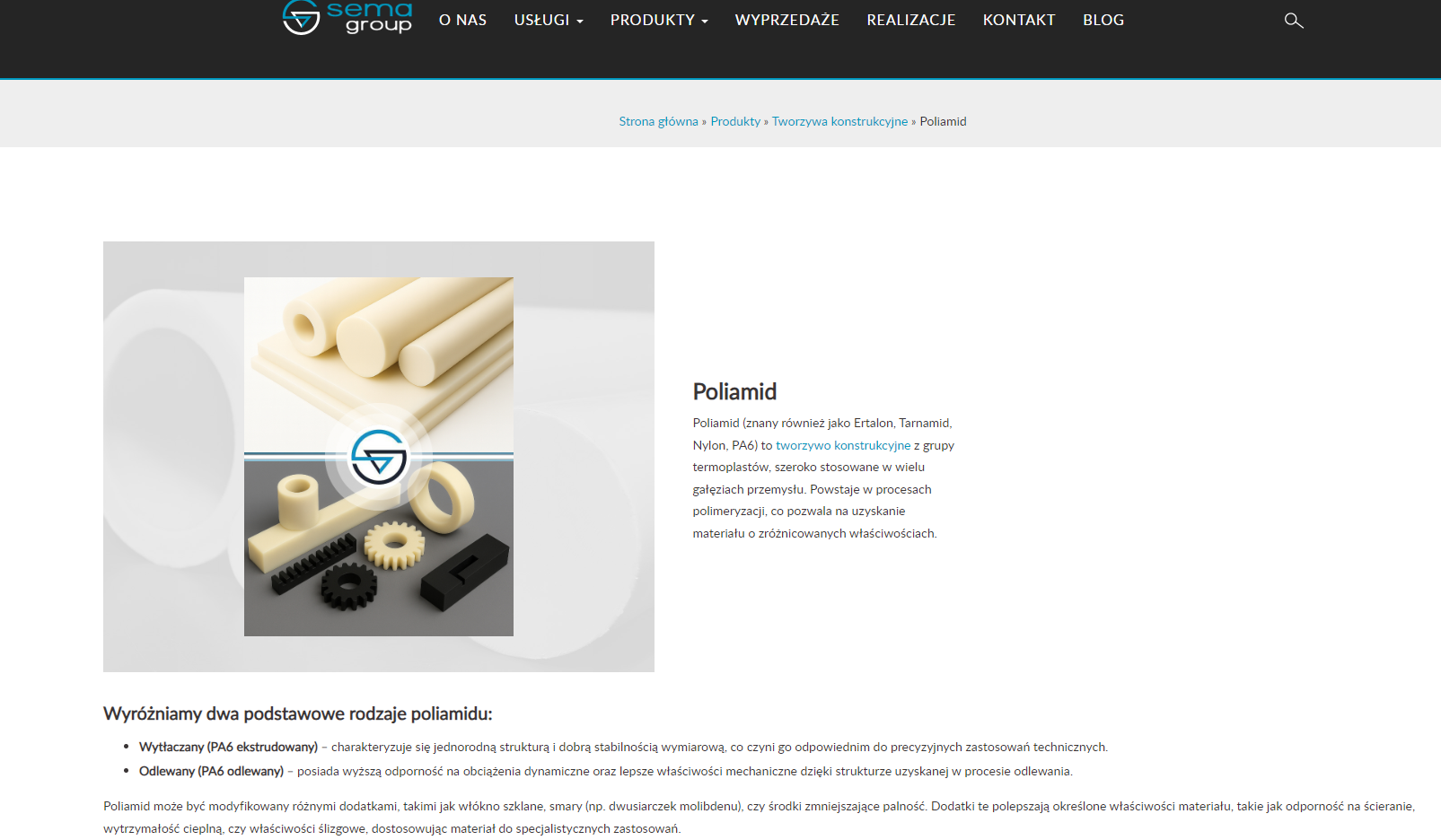 Płyty poliamidowe w przemyśle maszynowym - właściwości, zastosowania i realne korzyści eksploatacyjne