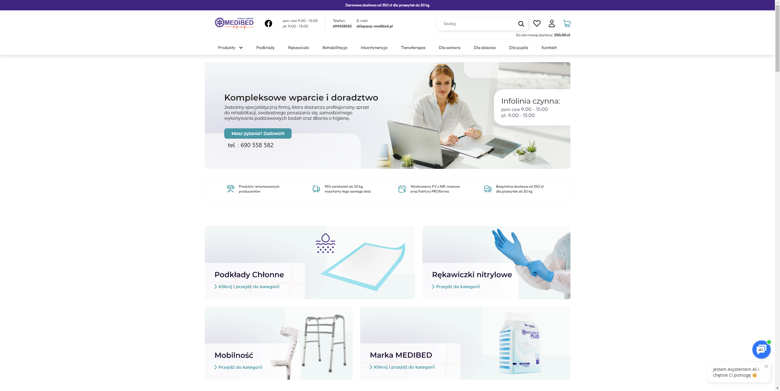 Jak dobrać materac przeciwodleżynowy online?