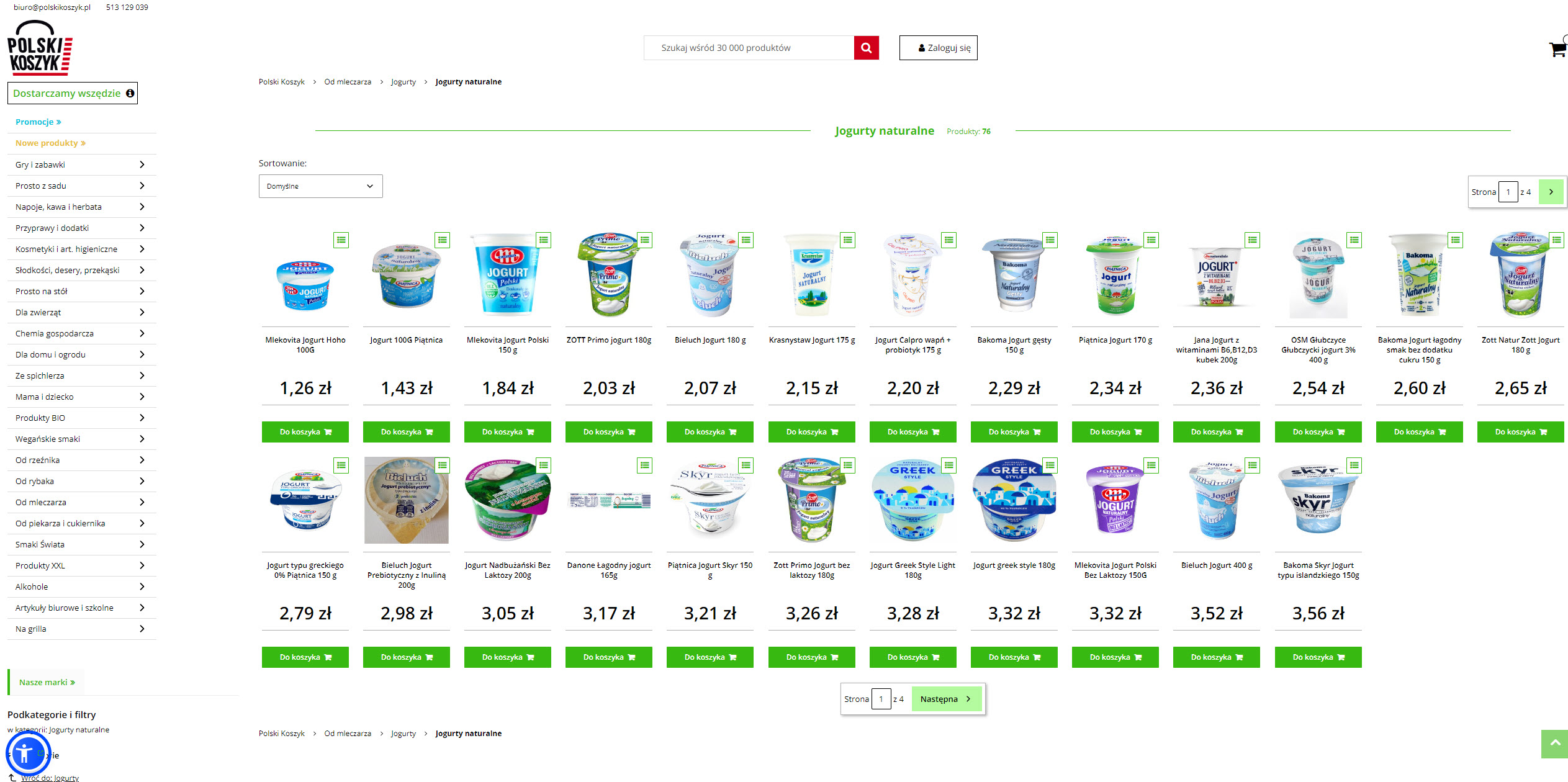 Jak przechowywać jogurty naturalne?