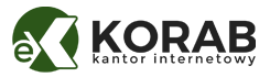 Logo firmy Internetowy kantor wymiany walut eKantorKorab.pl