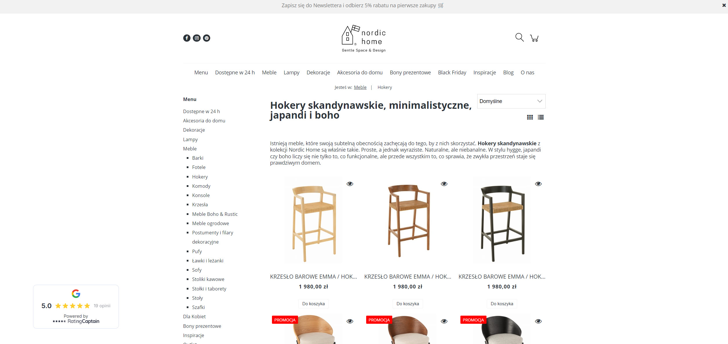 Hokery skandynawskie z oparciem czy bez? Co sprawdza się w codziennym użytkowaniu?