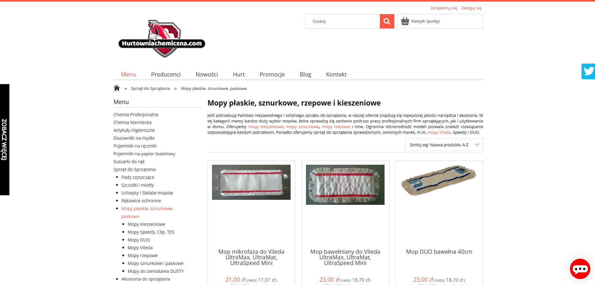Mopy płaskie do dużych powierzchni - co wybrać do biura, szkoły lub hotelu?