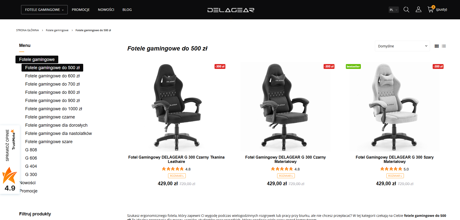 Fotele gamingowe do 500 zł dla młodzieży - ekonomiczne rozwiązania do pokoju nastolatka