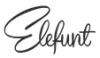 Logo Elefunt - producent odzieży dziecięcej
