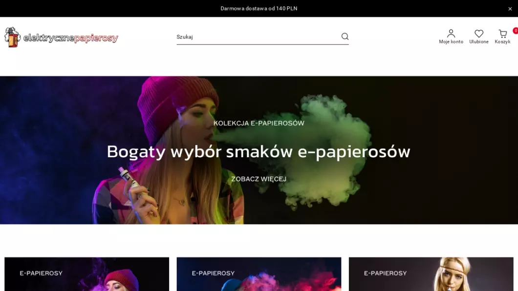 Zrzut ekranu strony