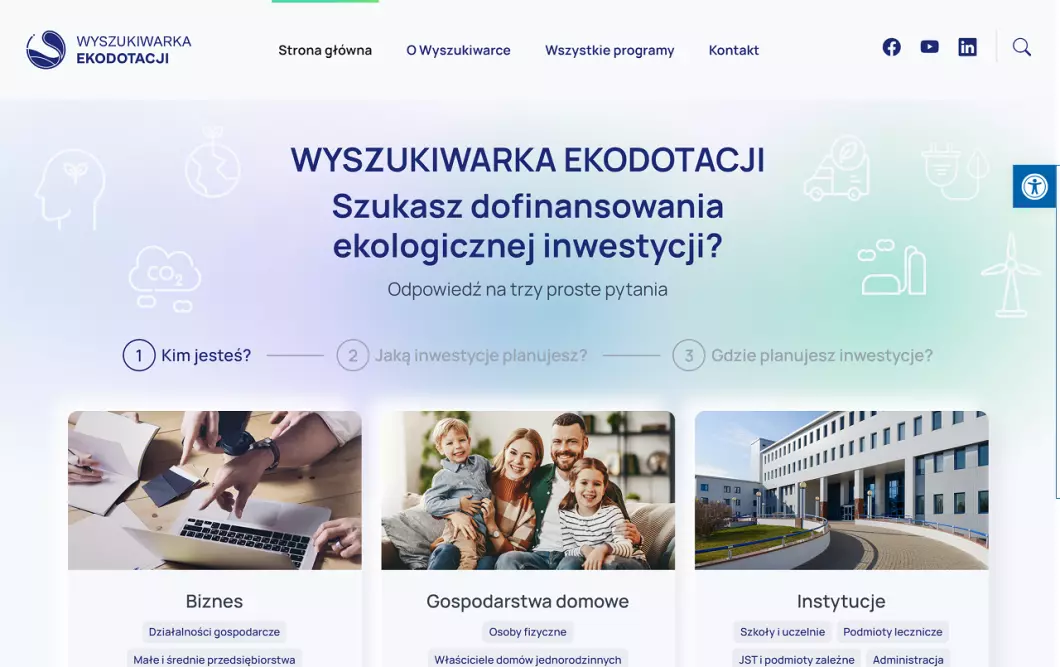 Zrzut ekranu strony