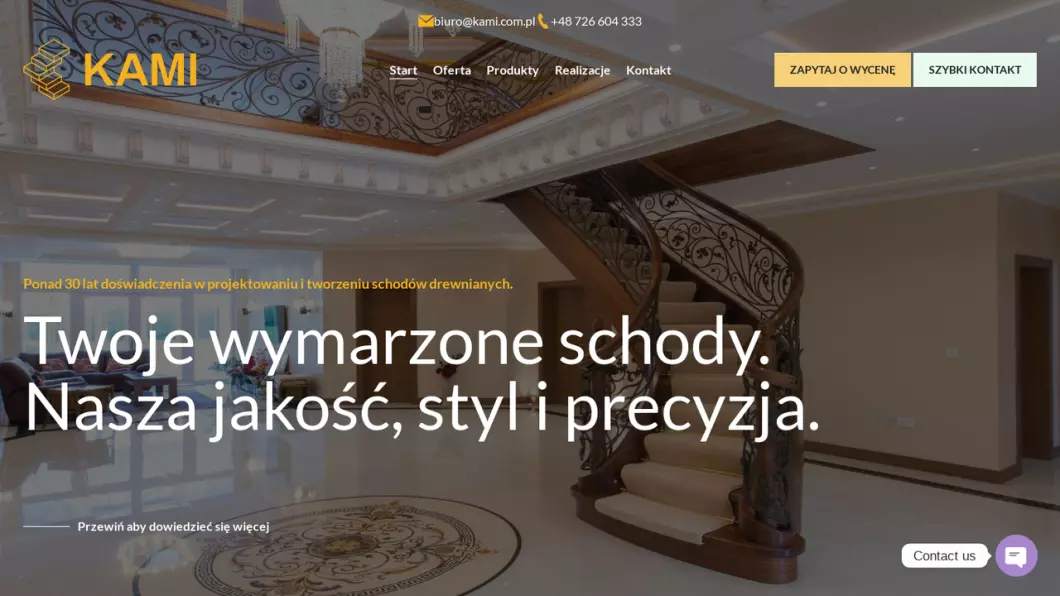 Zrzut ekranu strony